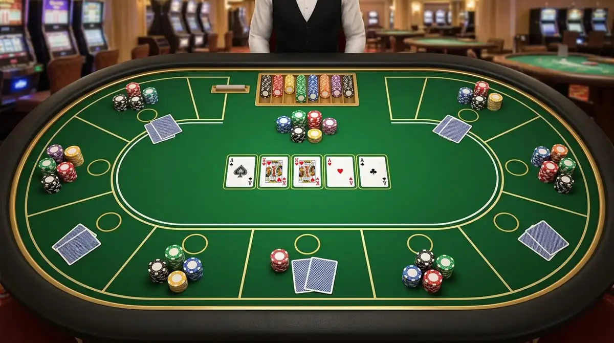 Online kaszinó játékok: nyerőgép, rulett, black jack és póker